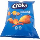 Croky Chips Paprika Kartoffelchips 3er Pack (3x175g Packung) + usy Block