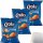 Croky Chips Paprika Kartoffelchips 3er Pack (3x175g Packung) + usy Block