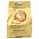 Mulino Bianco Canestrini Kekse mit Puderzucker 3er Pack (3x200g Beutel) + usy Block