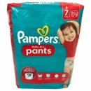 Pampers Baby Dry pants Gr.7 Extra Large 17+kg 6er Pack (6x18 St) 108 Windeln + usy Block