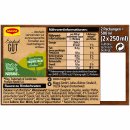 Maggi Sauce zu Rinderbraten ergibt 6x250ml (3x58g Multipack) + usy Block