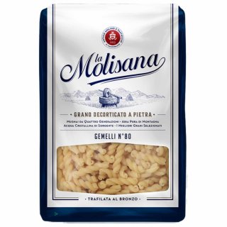 La Molisana Nudeln Gemelli No.80 (500g ) MHD 22.07.2023 Restposten Sonderpreis