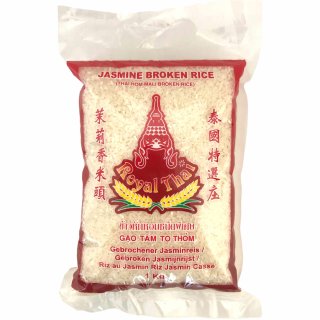 ROYAL THAI RICE Gebrochener Jasmin Reis (1kg) MHD 21.04.2023 Restposten Sonderpreis