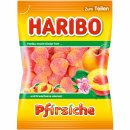 Haribo Pfirsiche Fruchtgummi 175g Beutel MHD 10.2023...