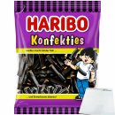 Haribo Konfekties Lakritzstangen mit Konfektfüllung...