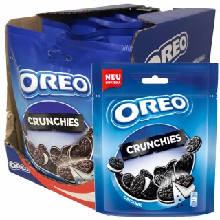 Oreo Crunchies Original VPE (8x110g Packung) MHD 31.03.2023 Restposten zum Sonderpreis