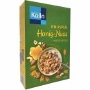 Kölln Knusper Honig Nuss Hafer-Müsli 500g Packung MHD 17.02.2023