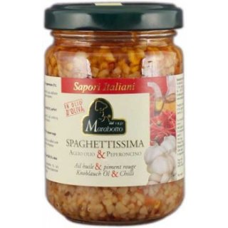 Marabotto Spaghettissima Pasta Soße (130g Glas)