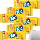 TUC Cracker Original Salzgebäck 6er Pack (6x100g Packung) + usy Block
