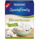 Sweet Family Bio Würfelzucker aus heimischen Zuckerrüben VPE (14x500g Packung) + usy Block