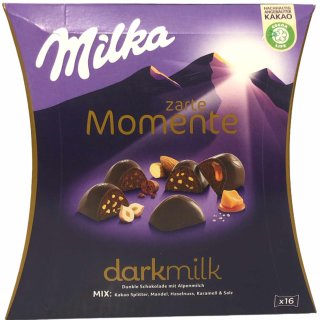 Milka Zarte Momente darkmilk Mix (140g Packung) MHD 26.07.2023 Restposten zum Sonderpreis
