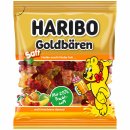 Haribo Saft Goldbären mit 25% Fruchtsaft 3er Pack (3x160g Beutel) + usy Block