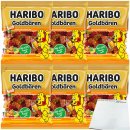 Haribo Saft Goldbären mit 25% Fruchtsaft 6er Pack (6x160g Beutel) + usy Block