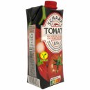Scharfe Tomate pikanter Tomaten-Karottensaft mit perfekter Würze 6er Pack (6x0,5 Liter) + usy Block