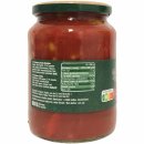 Spreewaldhof Premium Letscho-Gemüse ungarischer Art 6er Pack (6x720ml Glas) + usy Block