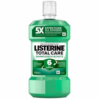 Listerine Mundspülung Total Care Zahnfleisch-Schutz (500ml Flasche)