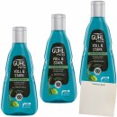 Guhl Men Shampoo Voll & Stark mit Rosmarin und Hopfen 3er Pack (3x250ml) + usy Block