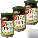Gut&Günstig Kapern Capucines 3er Pack (3x90g Glas) + usy Block