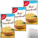 Gut&Günstig Wein-Sauerkraut mild 3er Pack...