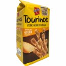 De Beukelaer Tourinos Gebäck-Stangen Käse mit feinwürzigem Gouda 3er Pack (3x125g Beutel) + usy Block