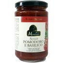 Marabotto Tomatensoße mit Basilikum (300g Glas)