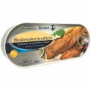 Sywan Bratmakrelenfilets in Marinade MSC 3er Pack (3x500g Dose) + usy Bock
