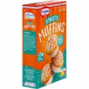 Dr. Oetker Backmischung für bunte Konfetti Muffins mit Backförmchen und Glasur (325g Packung)