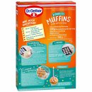 Dr. Oetker Backmischung für bunte Konfetti Muffins mit Backförmchen und Glasur (325g Packung)