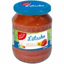 Gut&Günstig Letscho Paprika in Tomatensauce nach ungarischer Art 6er Pack (6x680g Glas) + usy Block