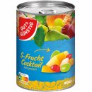 Gut&Günstig 5-Frucht Cocktail leicht gezuckert...