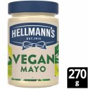 Hellmann´s Vegan Mayo Salatcreme auf Rapsöl-Basis 3er Pack (3x270g Verpackung) + usy Block