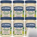 Hellmann´s Vegan Mayo Salatcreme auf Rapsöl-Basis 6er Pack (6x270g Verpackung) + usy Block