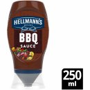 Hellmann´s Grillsauce BBQ Sauce 6er Pack (6x250ml Flasche) + usy Block