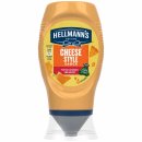 Hellmanns Cheese Style Sauce perfekt zu Burger und Nachos 6er Pack (6x250ml Flasche) + usy Block