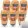 Hellmanns Chunky Burger Sauce 6er Pack (6x250ml Flasche) + usy Block