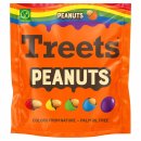 Treets Happy Color bunt überzogene Schoko-Erdnüsse 3er Pack (3x250g Packung) + usy Block