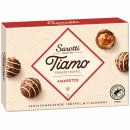 Sarotti Tiamo feinste Trüffel Amaretto Pralinen zartschmelzend 3er Pack (3x125g Packung) + usy Block