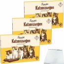 Sarotti Katzenzungen Vollmilchschokolade 3er Pack (3x100g Packung) + usy Block