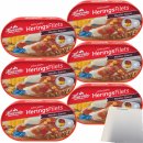 Hawesta Heringsfilets Mexiko-Sauce MSC 6er Pack (6x200g Dose) + usy Block