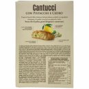 Falcone Cantuccini al Pistacchio e Cedro Cantuccini mit Pistazien Ceder-Zitrone 3er Pack (3x180g Packung) + usy Block