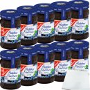 Gut&Günstig Heidelbeer Konfitüre Extra mit 50% Frucht 10er Pack (10x450g Glas) + usy Block