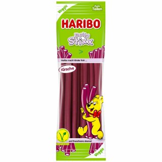 Haribo Balla Stixx Veggie Kirsche 200g MHD 03.2023 Restposten zum Sonderpreis