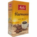 Melitta Harmonie Mild Stärke 2 Gemahlener Röstkaffee 6er Pack (6x500g Packung) + usy Block