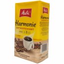 Melitta Kaffee Harmonie entkoffeiniert gemahlen Stärke 3 6er Pack (6x500g Packung) + usy Block