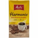 Melitta Kaffee Harmonie entkoffeiniert gemahlen...