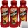 Goudas Glorie Red Hot Samurai Sauce 3er Pack (3x550ml Flasche) + usy Block