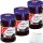 Gut&Günstig Waldfrucht Konfitüre extra mit 50% Frucht 3er Pack (3x450g Glas) + usy Block