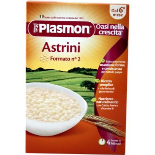 Plasmon Kindernudeln mit Mineralien und Vitaminen (340g Packung)
