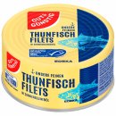 Gut&Günstig Thunfischfilets in Sonnenblumenöl 3er Pack (3x195g Dose) + usy Block