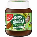 Gut&Günstig Nuss-Nougat-Creme mit 13% Haselnüssen 3er Pack (3x400g Glas) + usy Block